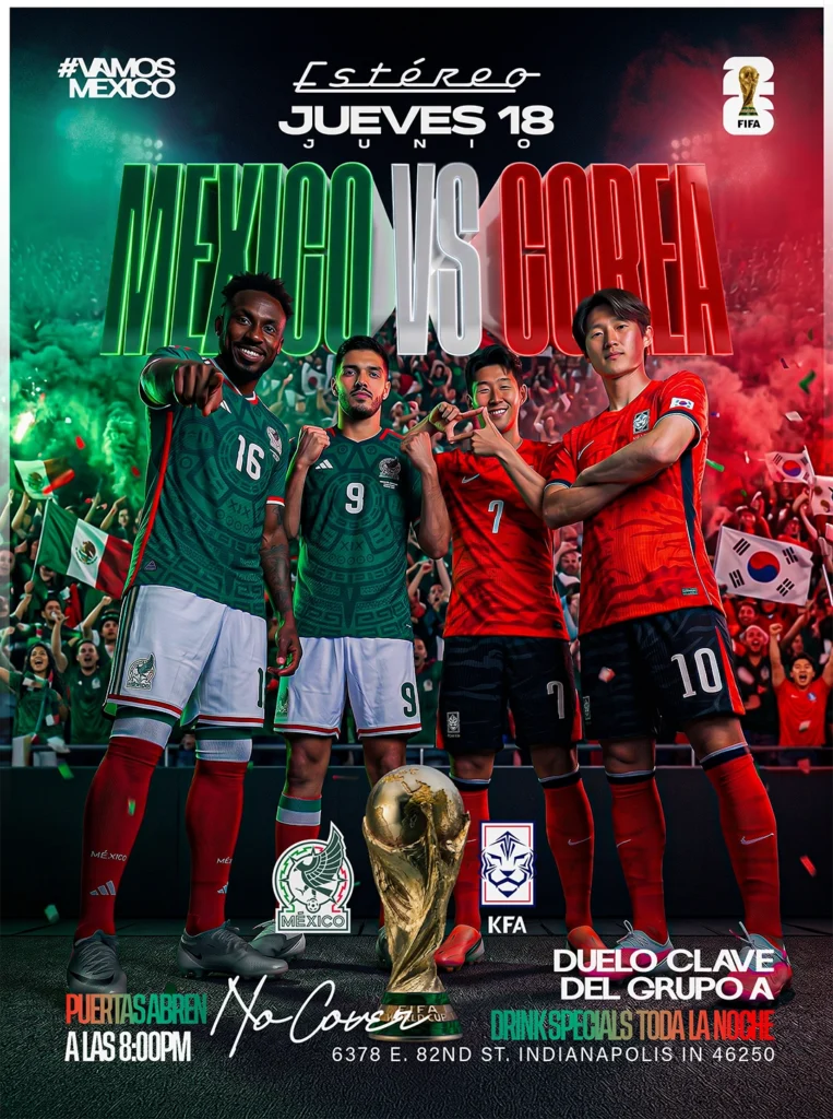 Sport Design — MEXICO VS COREA JUN 18