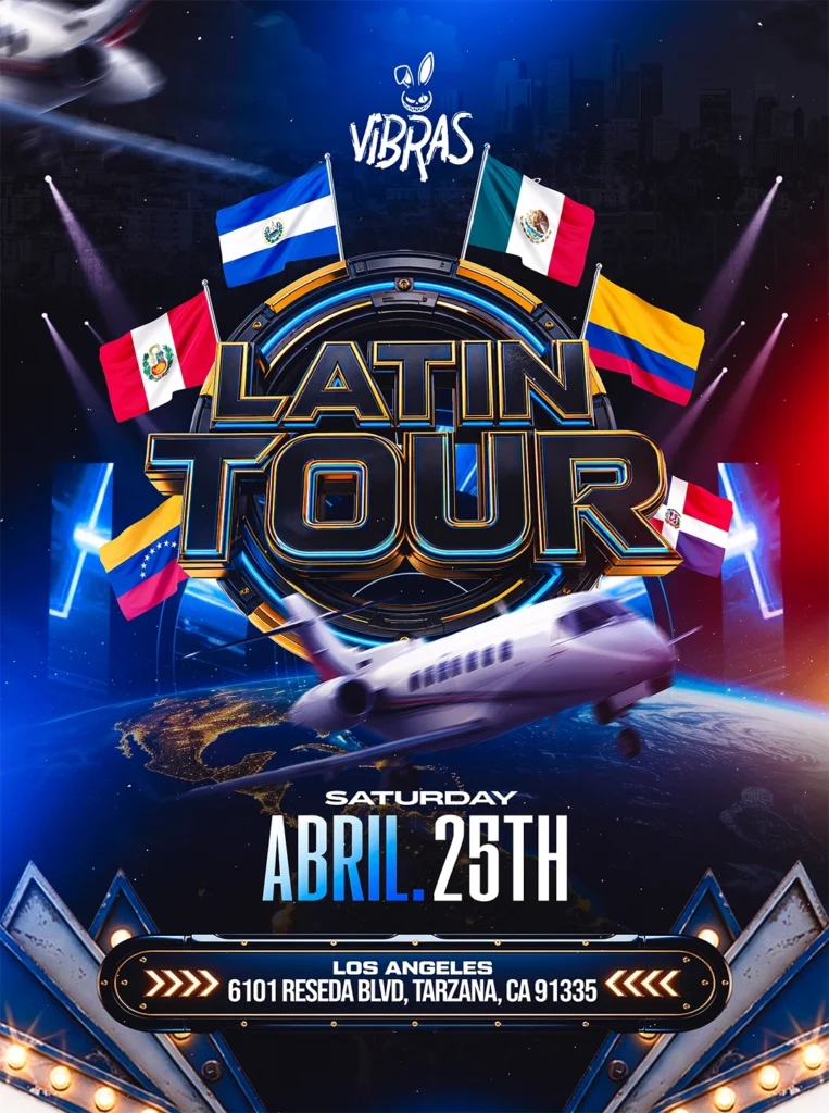 Flyers — Vibras saturday Abril 25